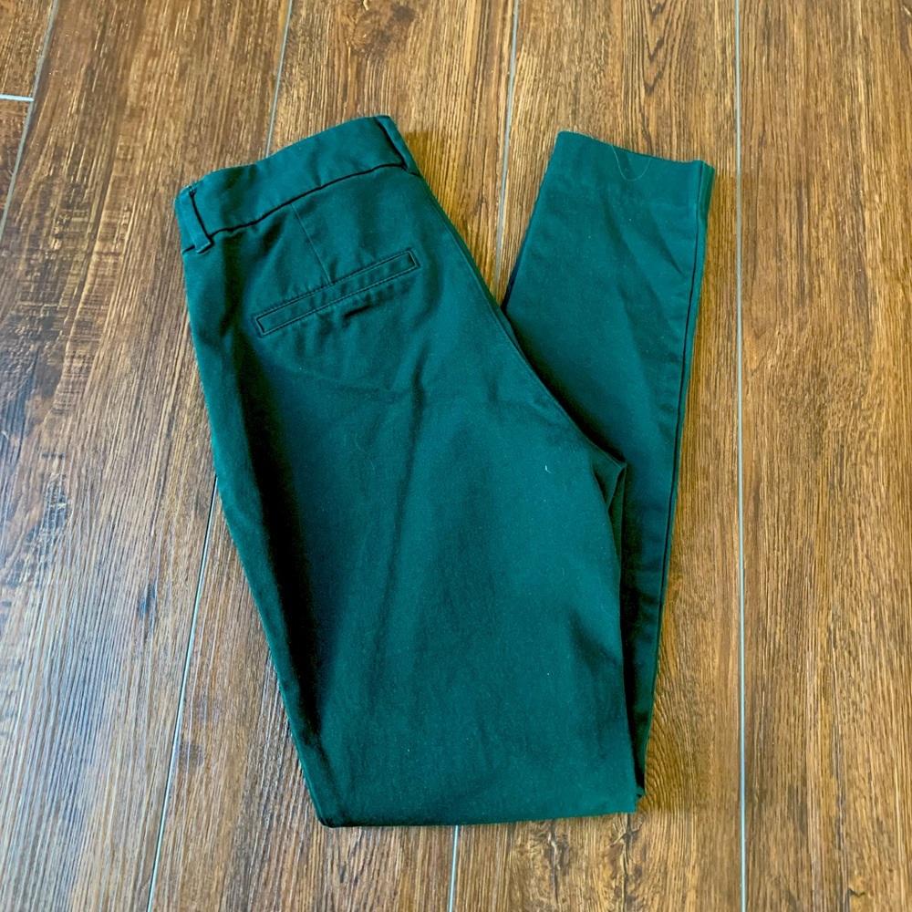 Forest Green Pixie Pants